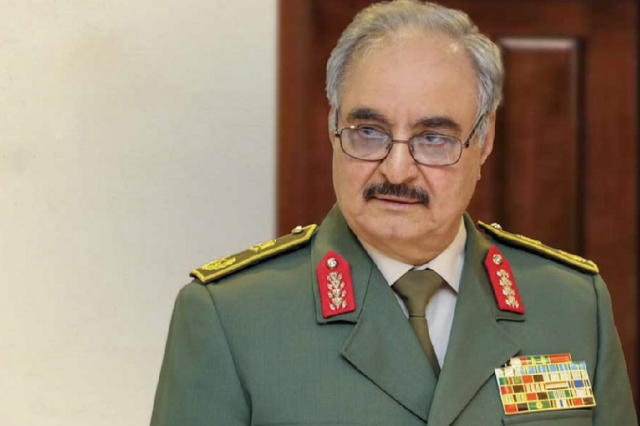 قائد الجيش الليبي يعزي الرئيس السيسي