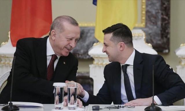 أردوغان وزيلينسكي يبحثان تطورات الحرب الأوكرانية